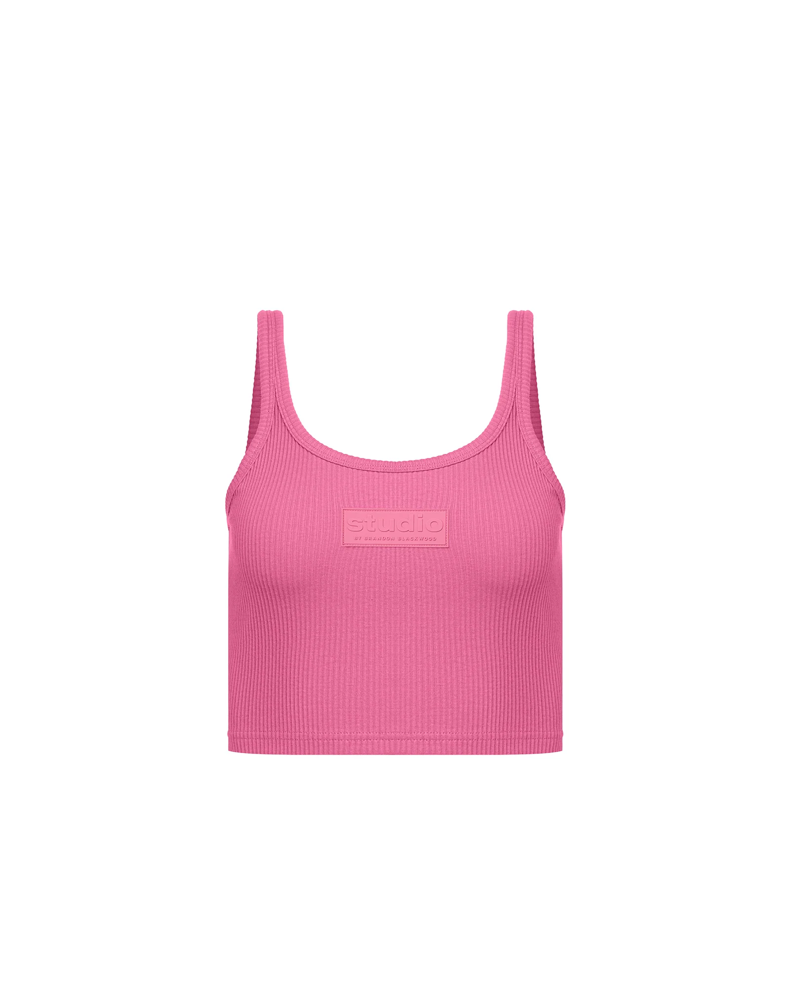 Logo Crop Tank Top