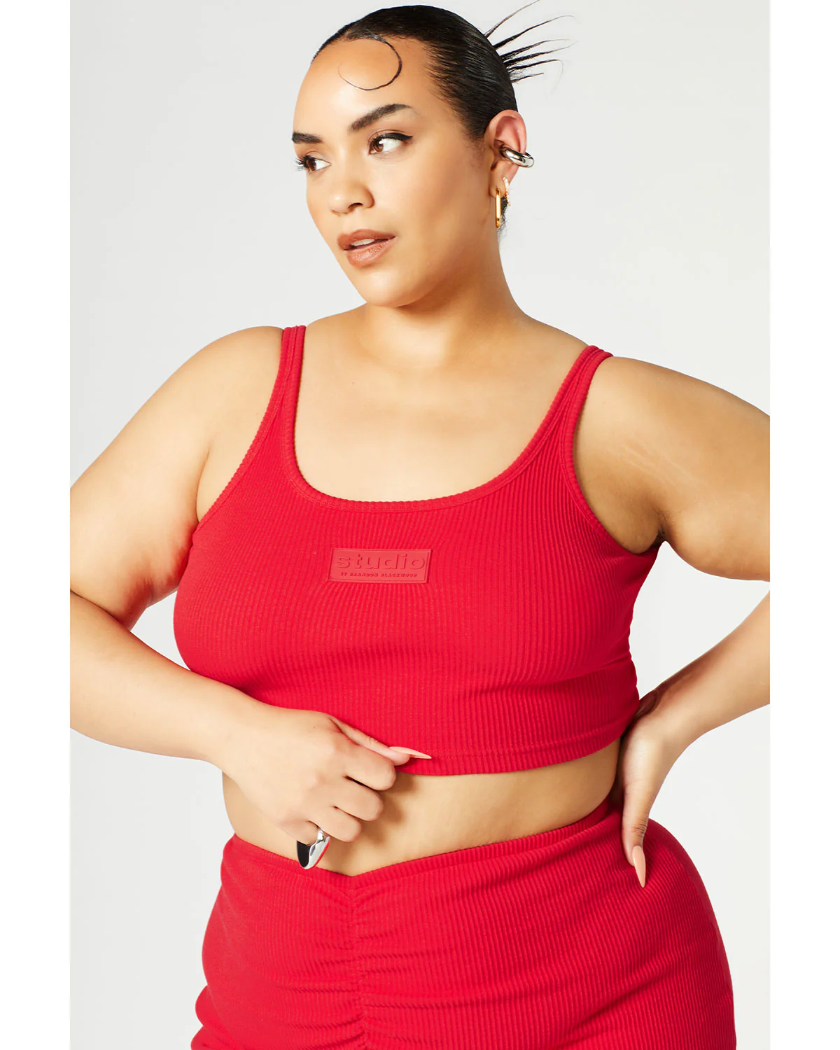 Logo Crop Tank Top - Image 3