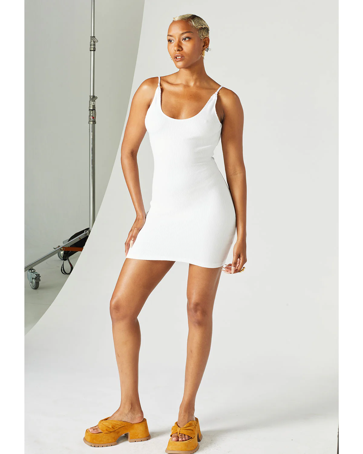 Mini Jersey Dress - Image 3