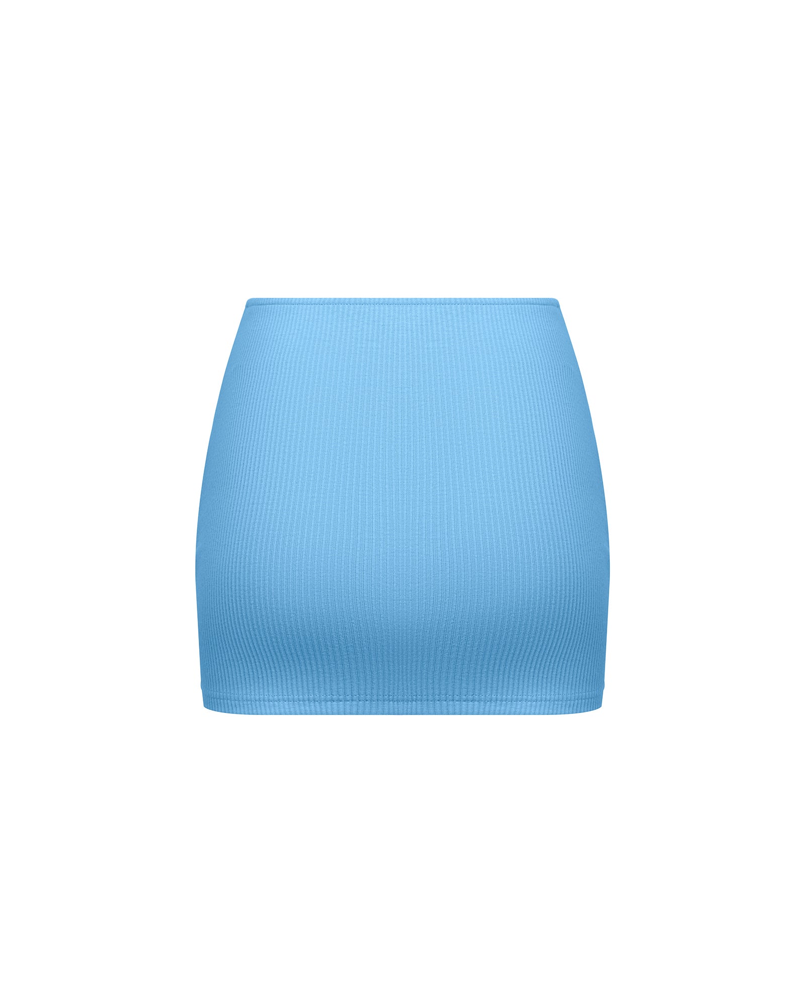 Ribbed Mid Rise Skirt - Image 2