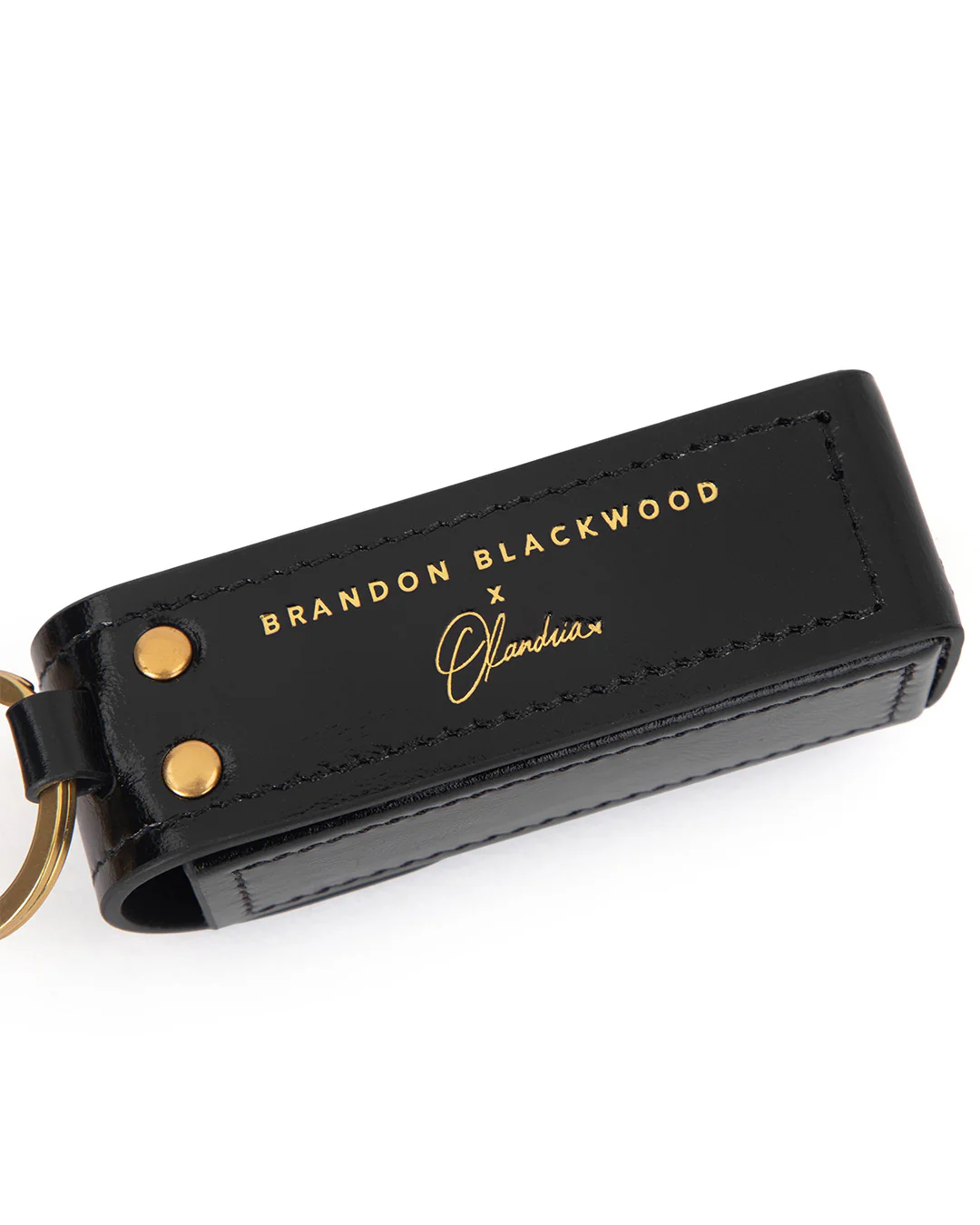 O-Lipstick Case Bag Charm - Image 3